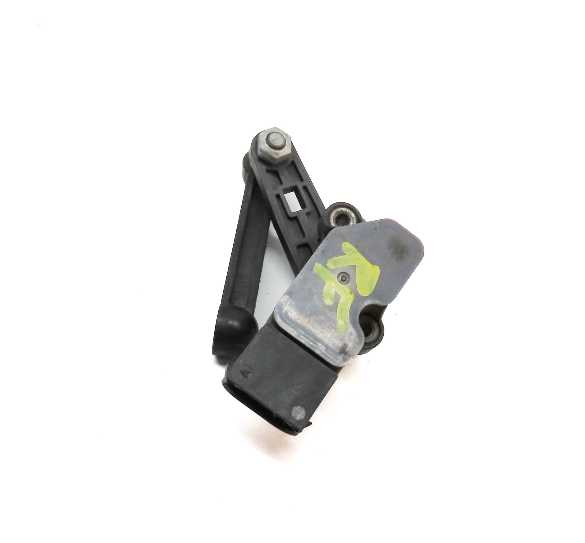 2017 BMW X1 (F48) FRONT RIGHT PASSENGER SUSPENSION HEIGHT LEVEL SENSOR MODULE — exact item pictured